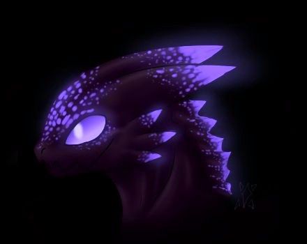 Purple Night Fury