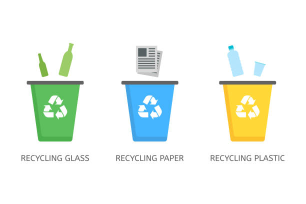 Recycle Bins Clipart