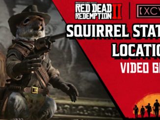 Red Dead Redemption 2 Squirrel Statue
