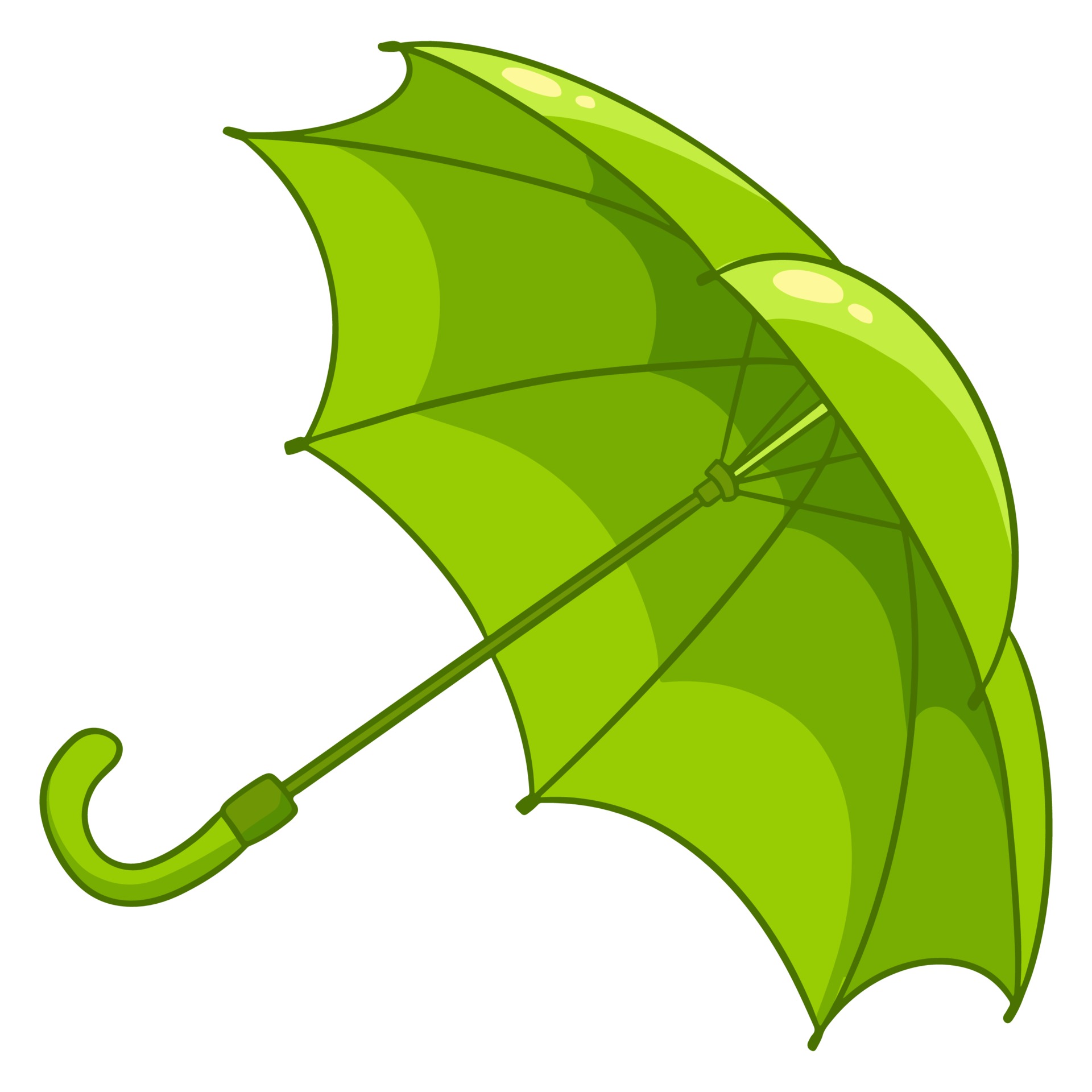 Regenschirm Comic