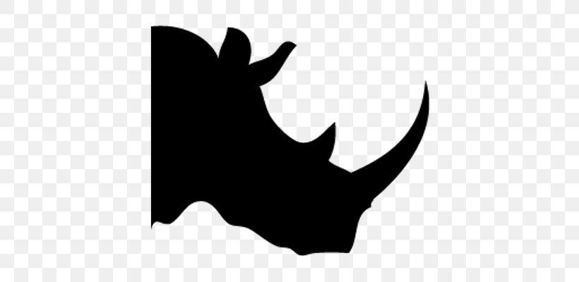 Rhino Silhouette Clip Art