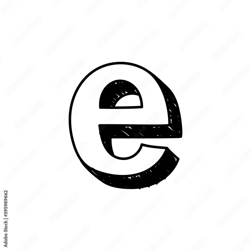 Roman Letter E