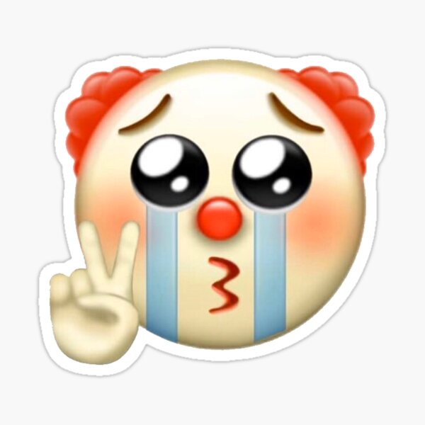 Sad Clown Emoji
