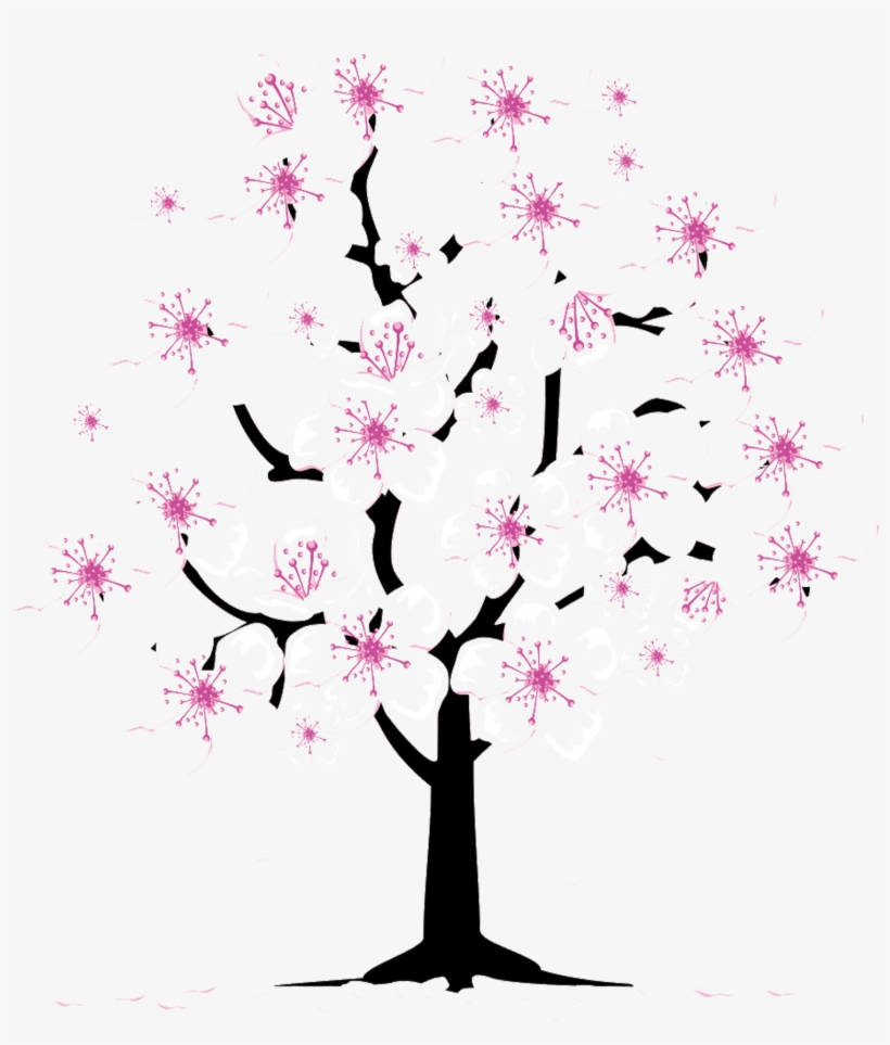 Sakura Tree Cartoon