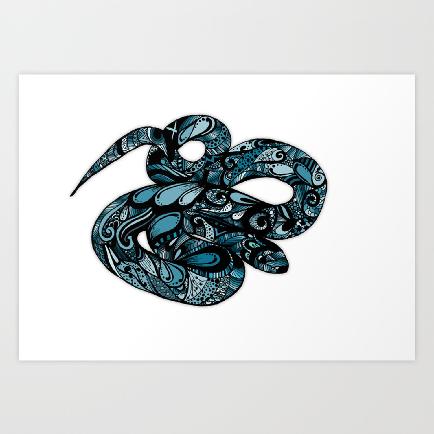 Sea Snake Art