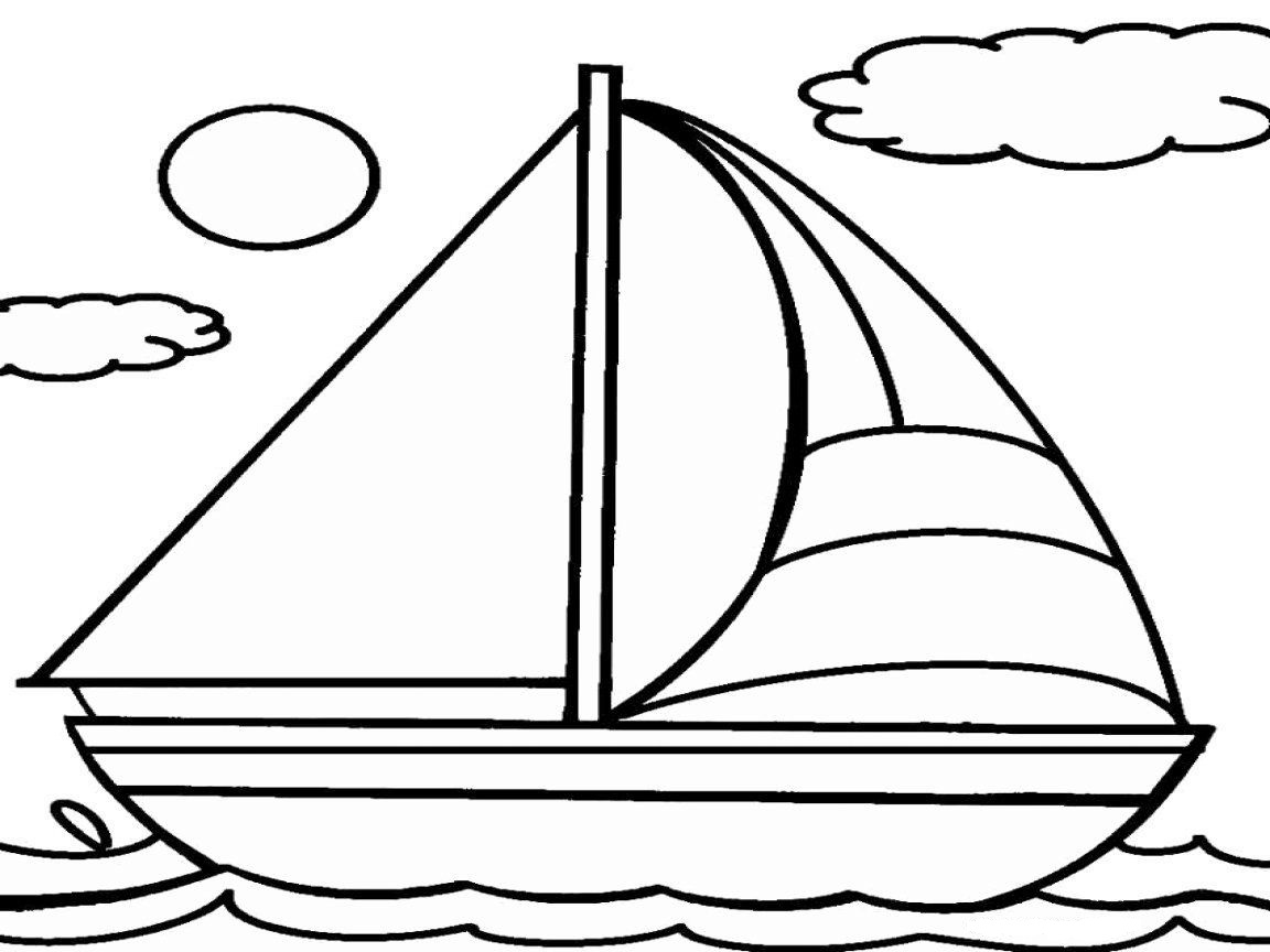 Segelboot Zeichnen