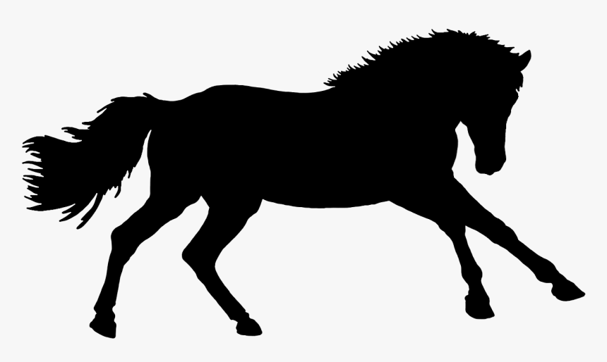 Silhouette Pferd Logo