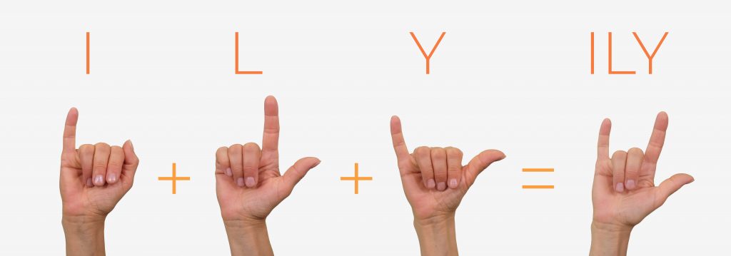 Simbol Bahasa Isyarat Tangan