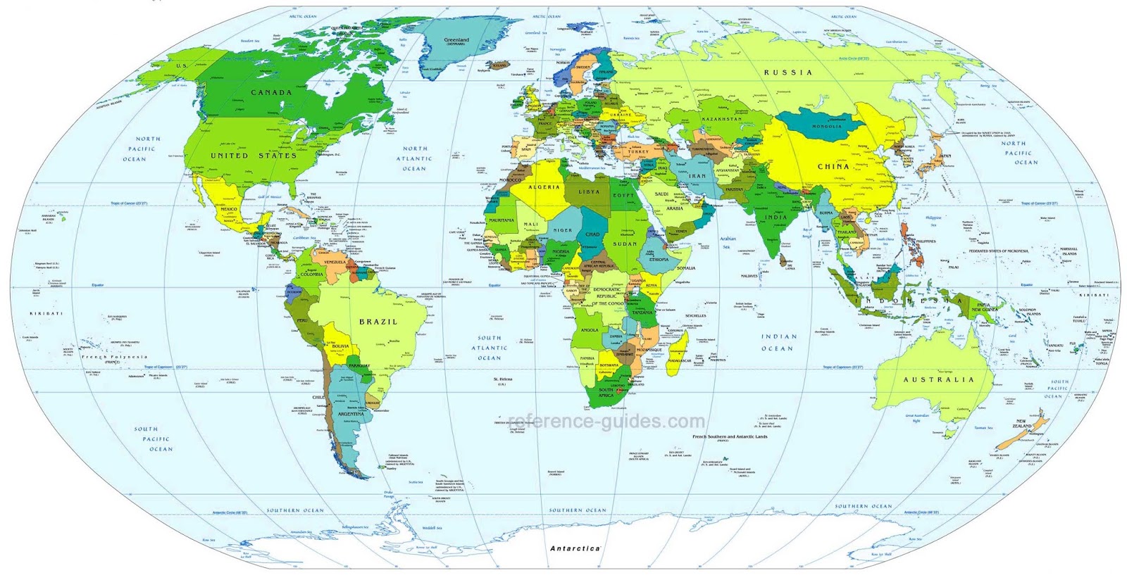 Sketsa Gambar Peta Dunia