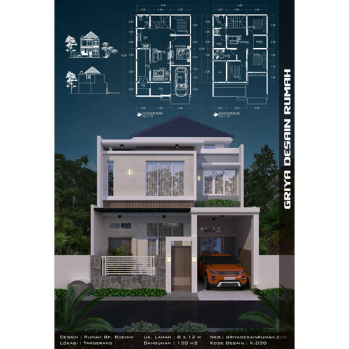 Sketsa Rumah Minimalis Modern