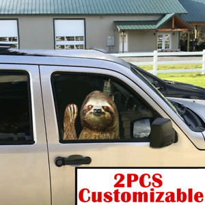 Sloth Sticker For Car Window
