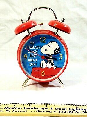 Snoopy Alarm Clocks
