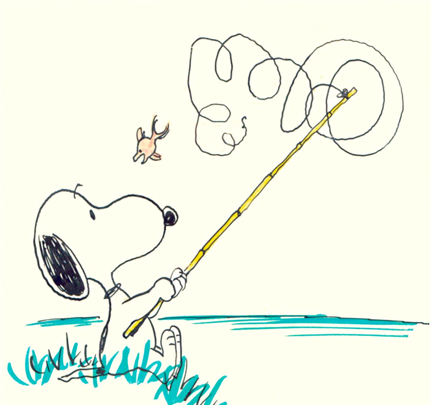 Snoopy Fishing Images