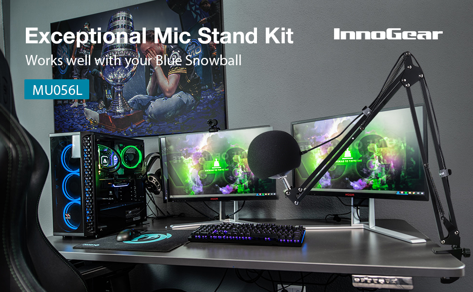 Snowball Ice Microphone Stand