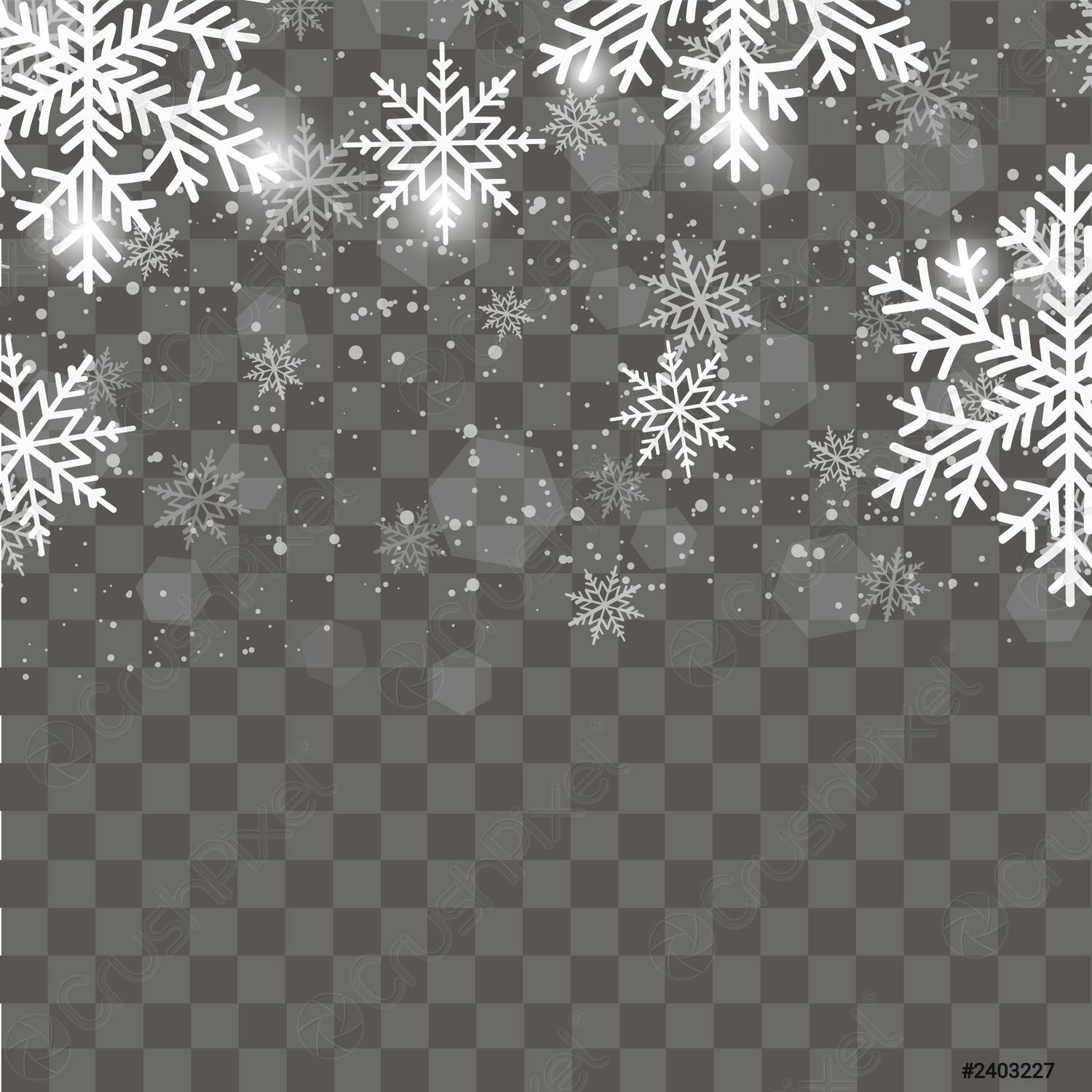 Snowflakes Transparent