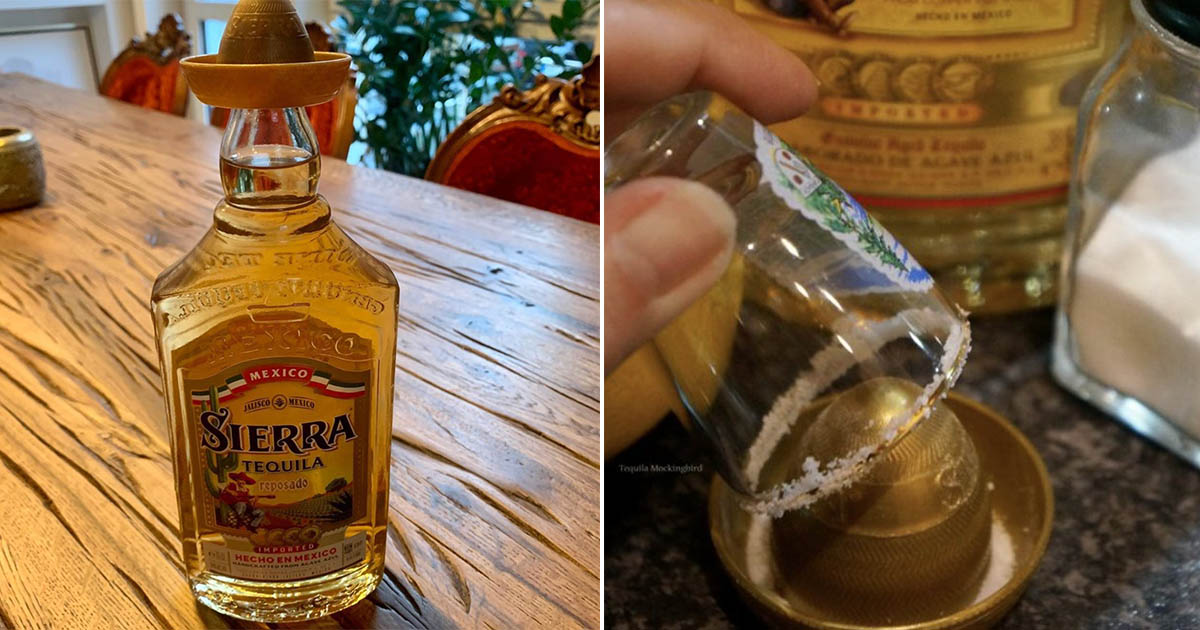 Sombrero Tequila Bottle