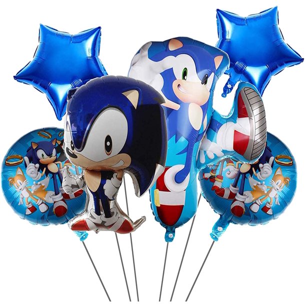 Sonic The Hedgehog Balloon Bouquet