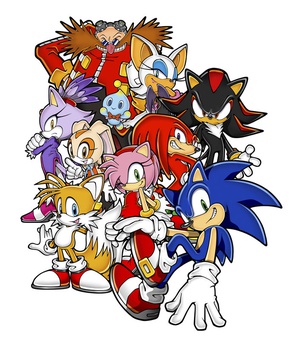 Sonic The Hedgehog Character Images