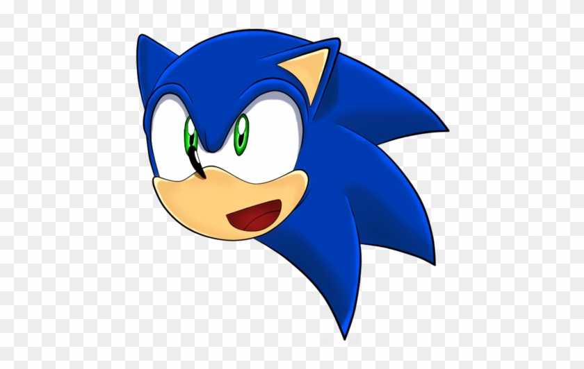 Sonic The Hedgehog Face Clipart