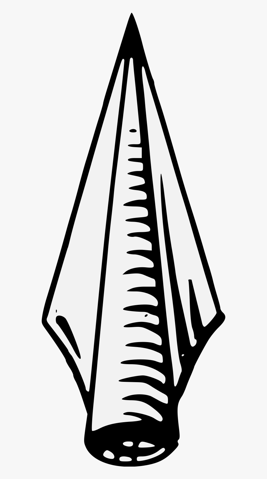 Spear Clipart Black And White