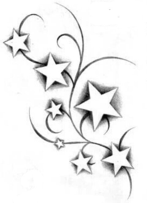 Sternenband Tattoo
