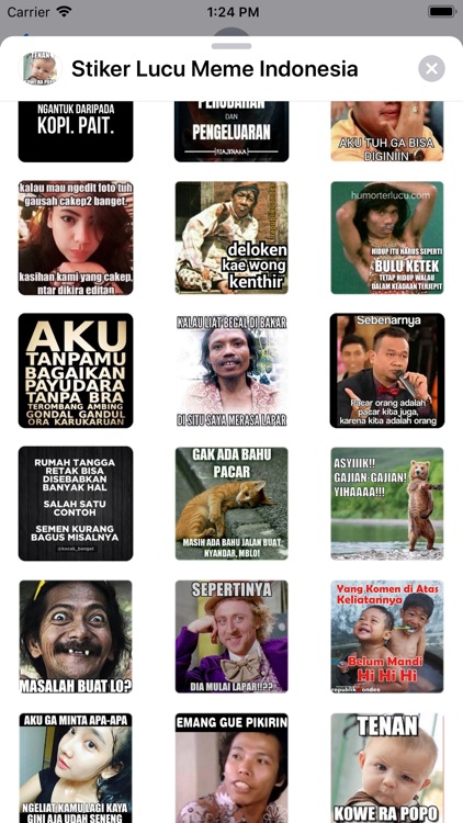 Sticker Wa Meme Indonesia