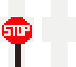 Stop Sign Minecraft