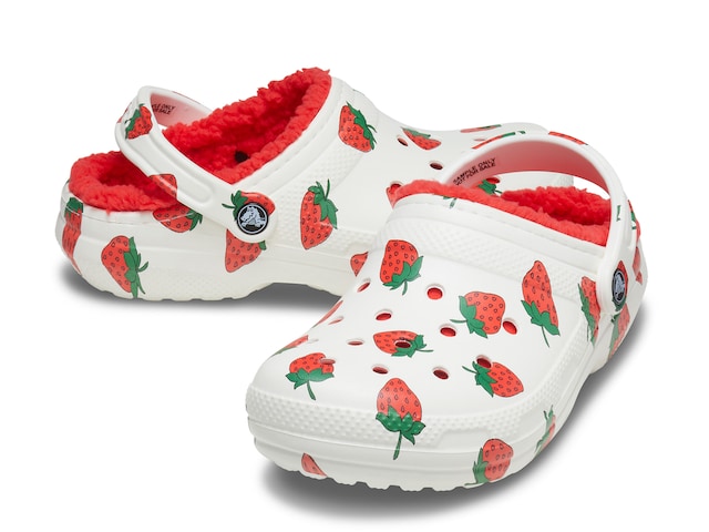 Strawberry Print Crocs