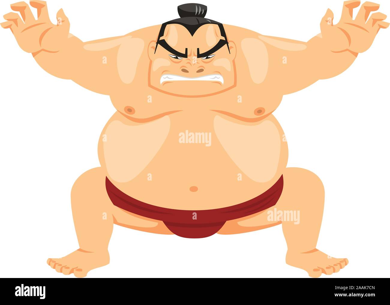 Sumo Wrestling Clipart