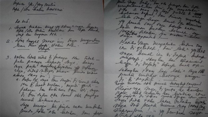 Surat Resign Tulis Tangan