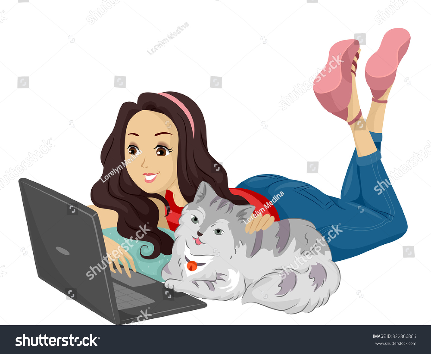 Surfing The Internet Clipart
