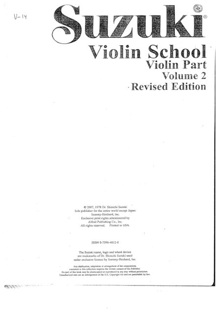 Suzuki Violin Book 6 Pdf Free Download