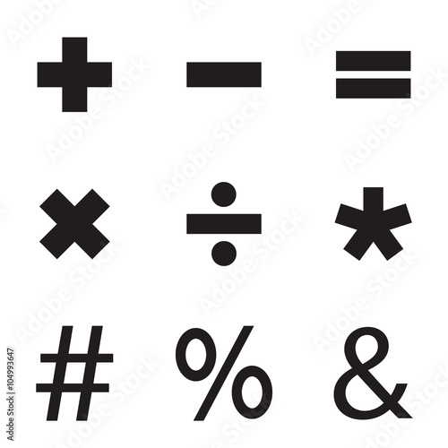Symbole Mathematik