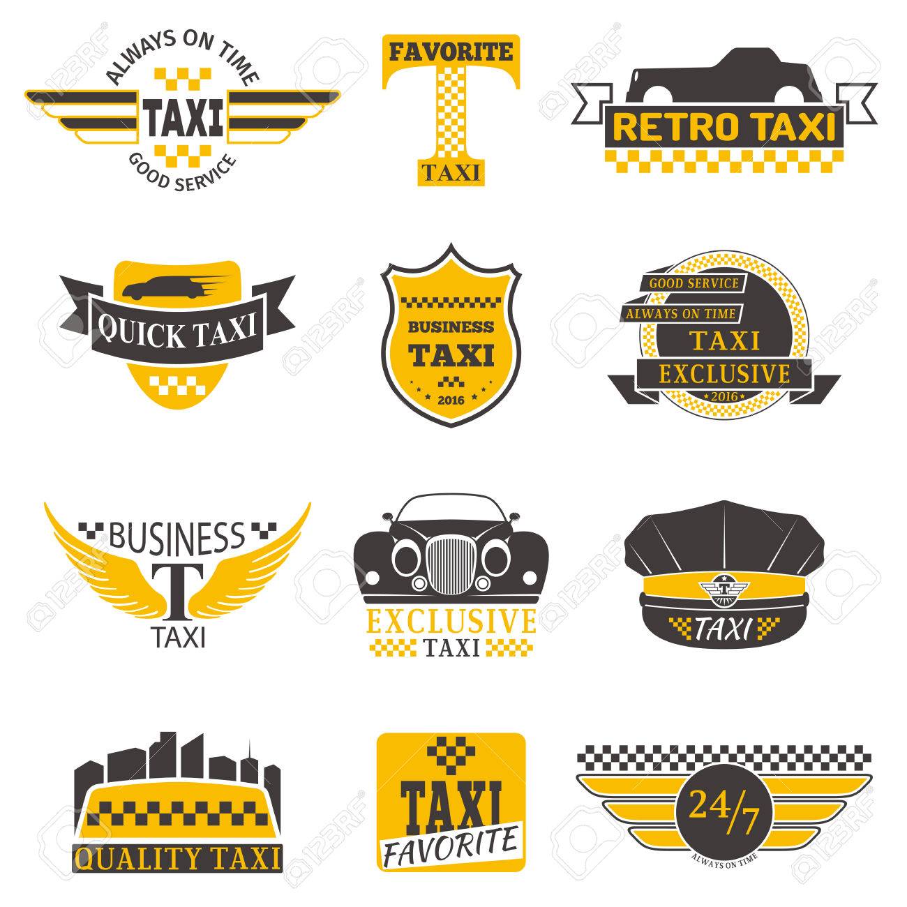 Taxi Company Logo