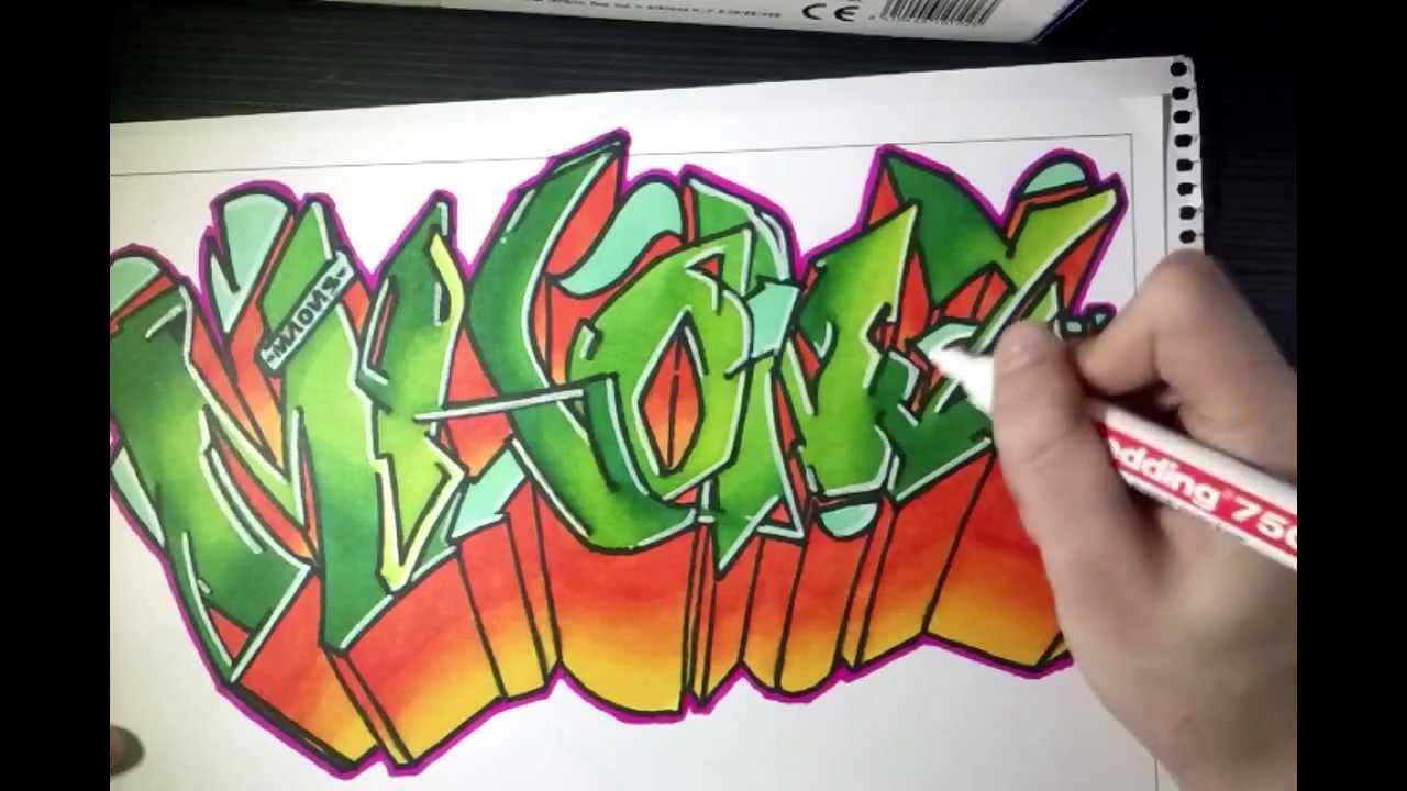 Teknik Graffiti