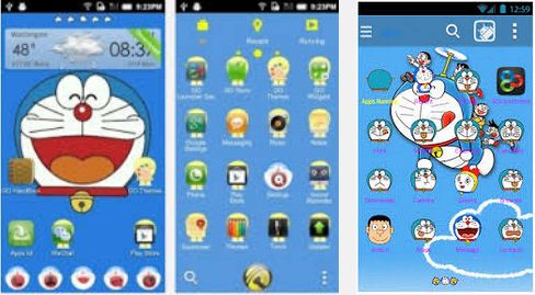 Tema Doraemon Samsung