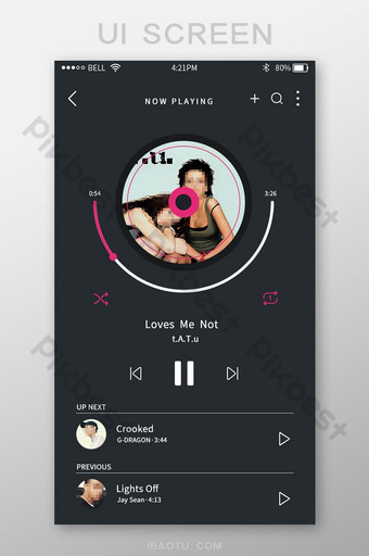 Template Music Player