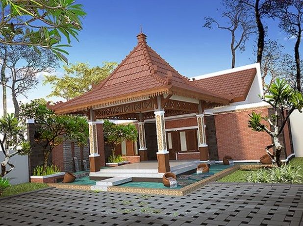 Teras Rumah Jawa Timur