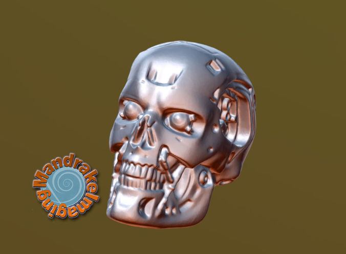 Terminator Skull 3d Print