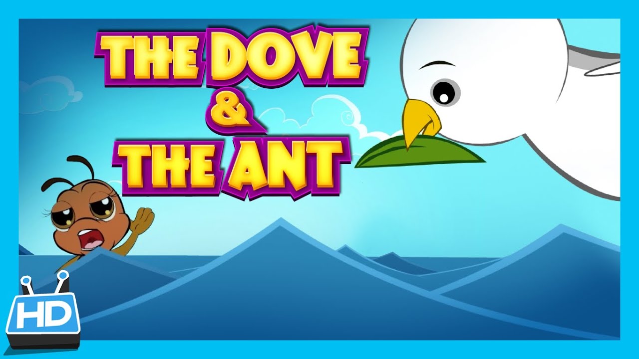 The Dove And The Ant Dalam Gambar