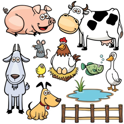 Tiere Auf Dem Bauernhof