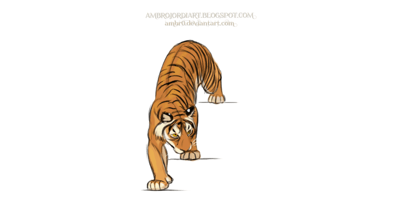 Tiger Animasi