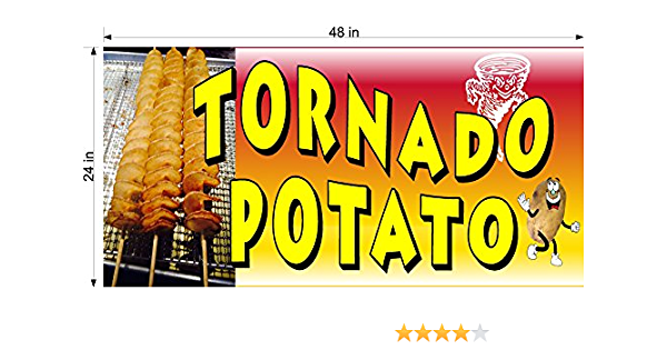 Tornado Potato Png