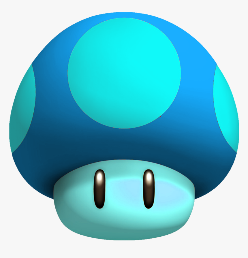 Transparent Mario Mushroom