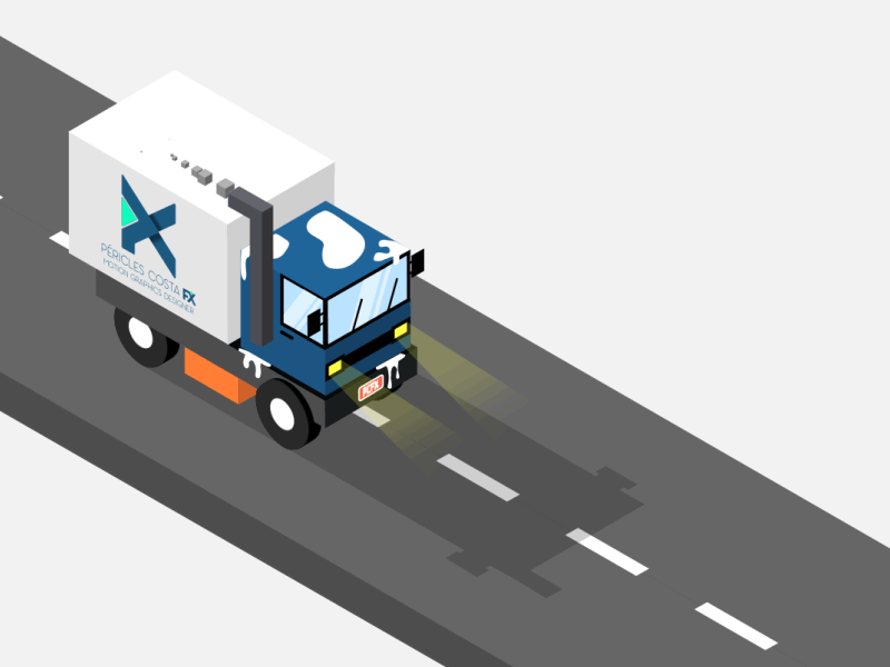Truck Animasi
