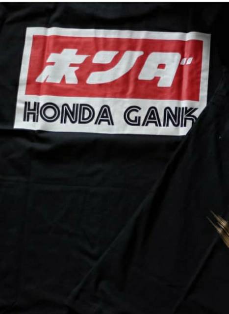 Tulisan Honda Gank