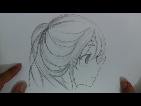 Tutorial Menggambar Anime Dengan Pensil