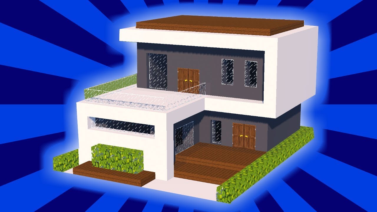 Tutorial Minecraft Rumah Modern