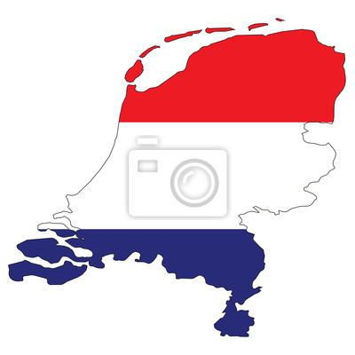 Umriss Niederlande