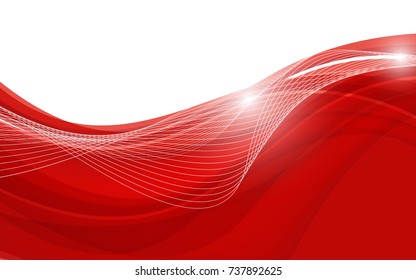 Vector Background Red